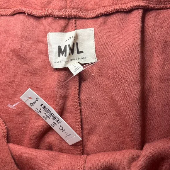 BRAND NEW | Madewell | MWL Cozybrushed Straight Sweatpants | Large - Picture 5 of 7